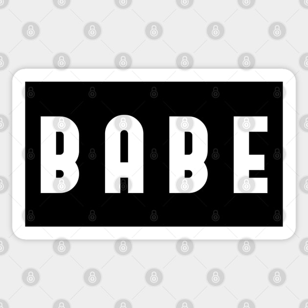 Babe Sticker by MoviesAndOthers